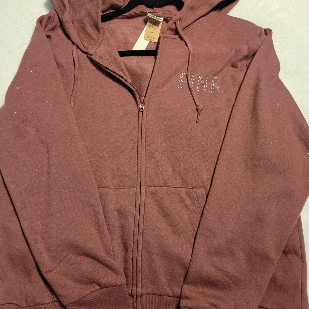 Pink brand hoodie